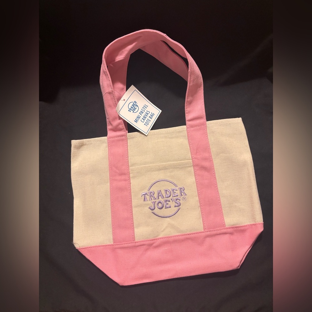 Trader Joe’s Pastel Tote Bag